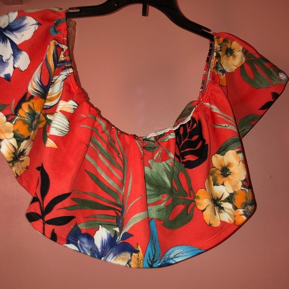 Off The Shoulder Two-Piece Set - Picture 3 of 5